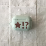 Star Dang Dang Dot Mint Mocha Glossy AirPods Case