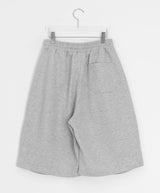 [unisex] Mesa Basic Pintuck Wide Bermuda Shorts