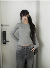 tencel layered tee