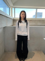 Blimis Cotton Semi Bootcut Pants