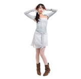 リリィレースボレロセットアップ [GREY]