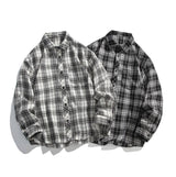 D Glen Checkered Long Sleeve Shirt (2 colors)