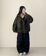 Lead Knee Pin Tuck Hem String Wide Pants