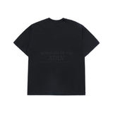 24FW レタリングラビットショートスリーブTシャツブラック