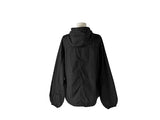 Fran Curved Two-Way Hood Windbreaker