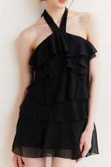 BALLON DRESS black