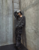 Hands Utility Pocket Cargo Denim
