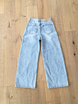 Road wide light denim