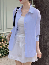 Lace Layered Cap Sleeveless (3color)