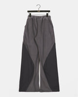 Vnon fleece padded nylon color two-way pants