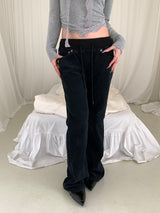 Couduroy banding boots cut pants(2color)
