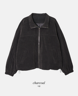#TK Suede Zip-up Blouson (3color)
