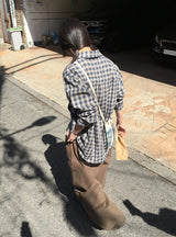 Yumel Pocket Check Shirt