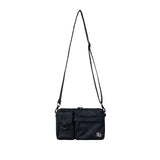 24FW SYMBOL RIVET MULTI POKET CROSS BAG BLACK
