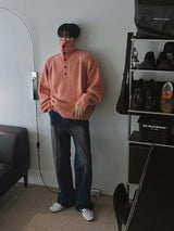 ASCLO クリースガーメントダイデニムパンツ (3color)
