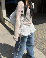 From skirt