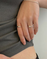 No matter heart ring (silver) *1PCS