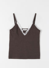 SLIP LACE SLEEVELESS