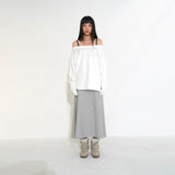Recycle one- shoulder Tee 002