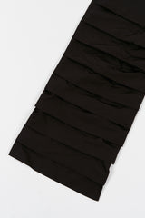 TUKED BAGGY PANTS (BLACK)