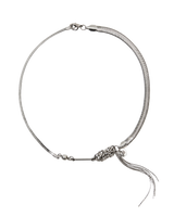 MIX TAIL NECKLACE SILVER