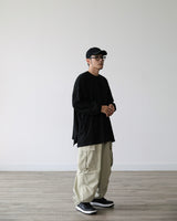 NCB HEAVY SIZE BALLOON LONG SLEEVE TEE