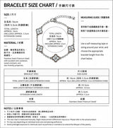 シルバーブルームブレスレット