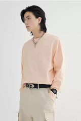 ベーシックルーズフィット長袖Tシャツ
