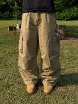 Washed Dual Pocket Pants – S, M, L (3 Colors)