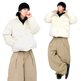 Soft-Warm Velvet Puffer Jacket