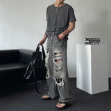 OA ハインフック ヘンリーネック ショートスリーブ Tシャツ (4 colors)