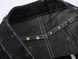 Sage Heart Wing Wide Fit Denim