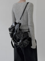 Modern Damage Ribbed Knit