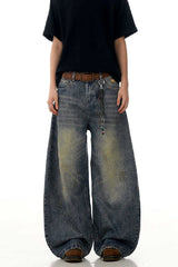 Washed Blue Blade Jeans