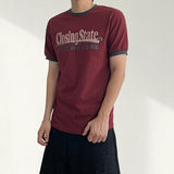 ティックル カラーブロック リンガー ショートスリーブTシャツ (4 colors)