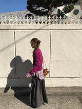 woorong round cardigan