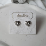Jenny Heart Piercing - Silver