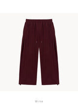 Side-ring wide pants