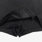 レアニサイドスリットウールスカート (Belt Set)