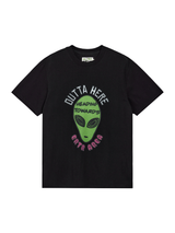 エイリアンヘッド1/2Tシャツ　ブラック