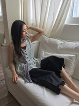 Arpo Ankle Length Frill Pants