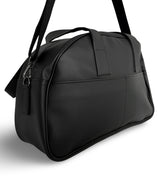 HALF MOON SHOULDER CROSS BAG_LARGE-Hybrid leather Black_black