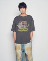 26SS ROCK AND ROLL AC BEAR PIGMENT SHORT SLEEVE T-SHIRT
