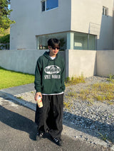 Big Pocket Balloon Cargo Denim Pants 2C