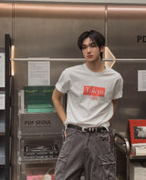 トーキョー プリント クロップ ショートスリーブ Tシャツ