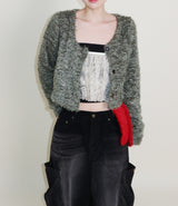 Square pocket balloon fit corduroy pants