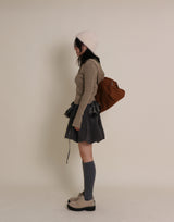 Cush Banding Pumpkin Balloon Mini Skirt