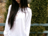 multi button tee