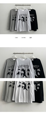 エルディキャッツ長袖Tシャツ (3 colors)