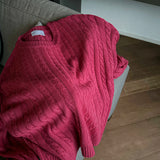 LMN Life Semi Oversized Fit Twisted Round Knitwear (5 colors)